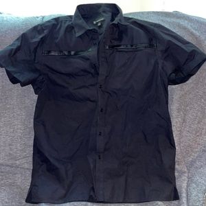 INC International Concepts Mens short sleeve shirt size Large